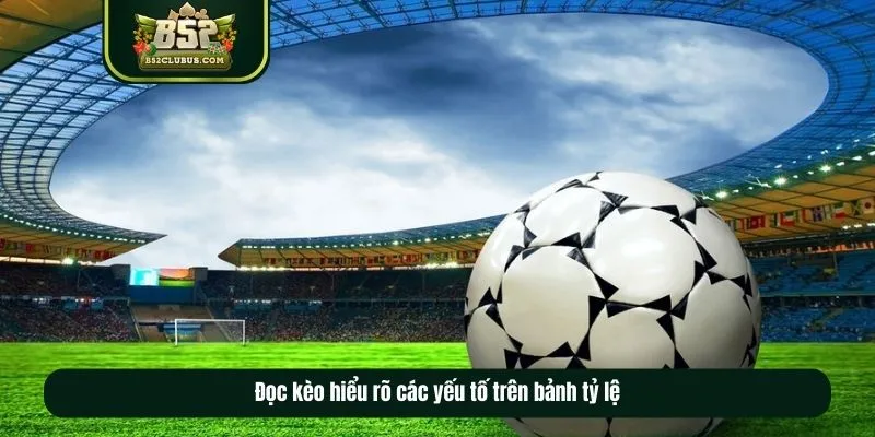 Đọc kèo hiểu rõ các yếu tố trên bảnh tỷ lệ